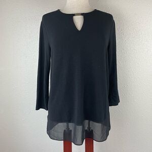 Ellen Tracy Tunic Top Size M EUC